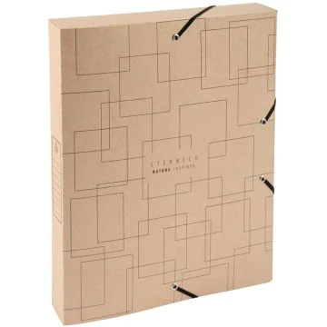 Photo Boîte de classement - Motifs géométriques - Dos 40 mm EXACOMPTA Eterneco