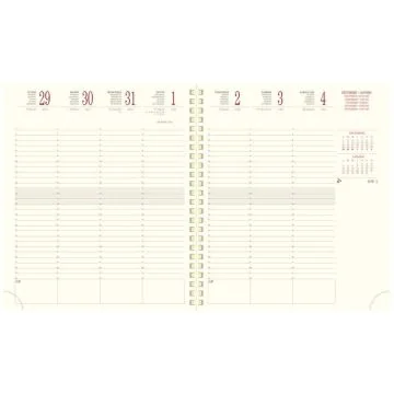 Agenda 2025 Semainier - 225 x 185 mm EXACOMPTA Eurotime 22 S