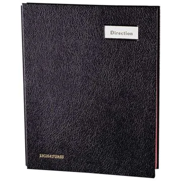 Parapheur Signature 25 compartiments - Noir EMEY Clips