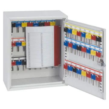 PHOENIX KC0301K Armoire à clés - Serrure à clé - 50 clés boite ouvert