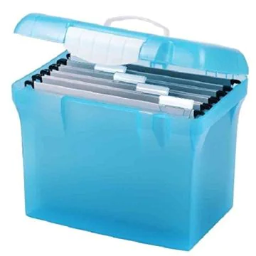 L'OBLIQUE : Valisette pour dossiers suspendus - Class'N Go Bleu Image