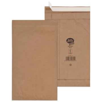 Pochettes d'expédition matelassées JIFFY - 200 x 235 mm : MAIL MEDIA Lot de 100 Visuel