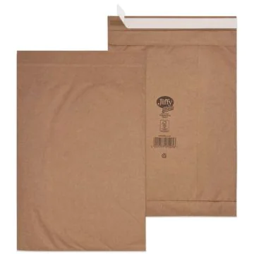 Pochettes d'expédition matelassées JIFFY - 250 x 330 mm : MAIL MEDIA Lot de 100 Visuel