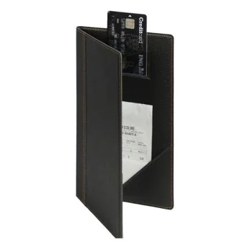 Pochette pour addition imitation cuir - Noir : SECURITY Trendy photo