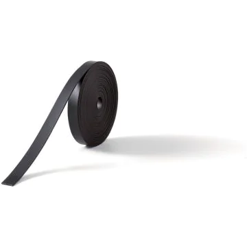 Bande magnétique - 10 mm x 5 m - Noir : NOBO Visuel