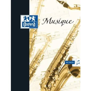Photo OXFORD : Cahier de musique - 48 pages - 170 x 220 mm 100104965 