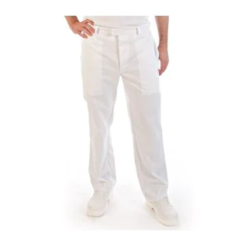 Pantalon Agro-alimentaire - Blanc - Taille S : HYGOSTAR Image