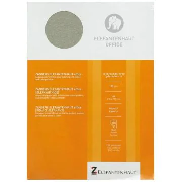 Photo PAPYRUS 88001578 : Lot de 100 feuilles de papier peau d'éléphant - A4 - Gris clair