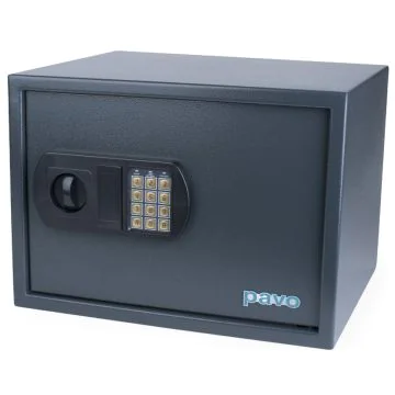 Coffre-fort Serrure à code - 35 L - Gris foncé PAVO