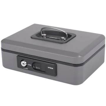 Caissette à Monnaie - Gris - 250 x 180 x 90 mm : PAVO Deluxe