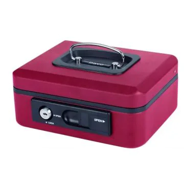 Caissette à Monnaie - Rouge - 200 x 160 x 90 mm : PAVO Deluxe