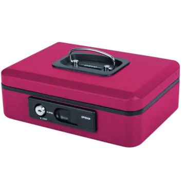 Caissette à Monnaie - Rouge - 250 x 180 x 90 mm : PAVO Deluxe