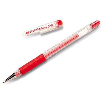 Stylo roller à encre gel - Hybrid K116 - Rouge : PENTEL Visuel