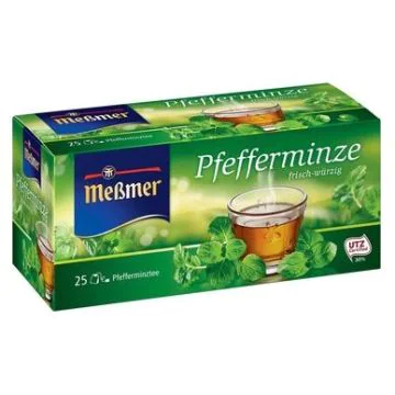 Photo Thé à la menthe poivrée MESSMER Lot de 25 sachets Image
