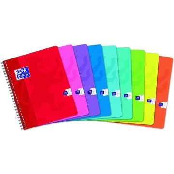 Photo Cahier à spirale - 180 pages - 170 x 220 mm : OXFORD