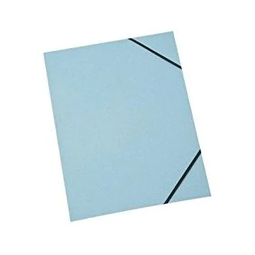 Photo Chemise à élastiques A4 - Bleu : ELBA Carte Forte