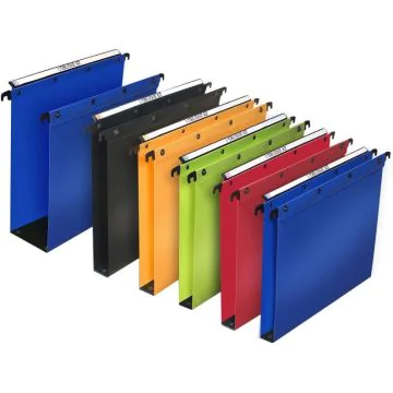 Photo Dossiers suspendus pour Tiroir - Fond 30 mm - Assortiment L'OBLIQUE