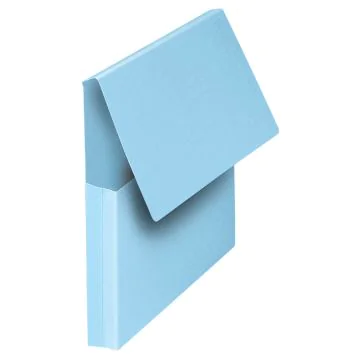 Photo Pochette à documents avec soufflet - 30 mm - Bleu pastel ELBA