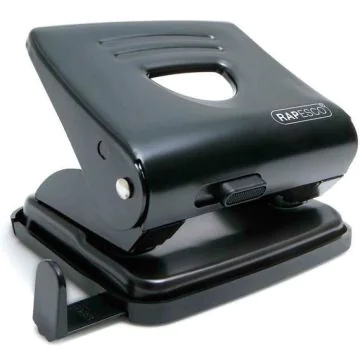 Perforateur 2 trous - 25 feuilles - Noir RAPESCO