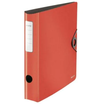 Photo Classeur à levier - Dos 65 mm - Rouge clair : LEITZ Active Solid 1048-10-20