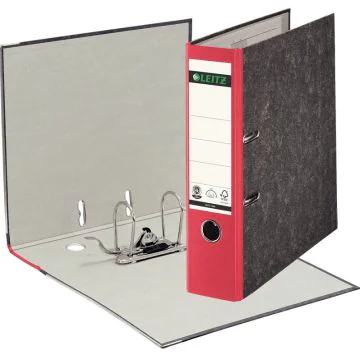 Photo Classeur à levier - Dos de 80 mm couleur Rouge : LEITZ  1080-50-25