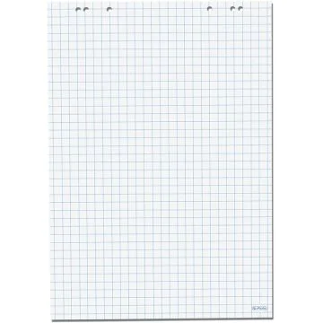 Photo Bloc de papier pour tableau - Quadrillé : HERLITZ  10834141