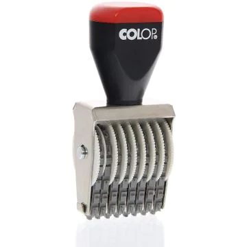 Photo COLOP : Tampon numéroteur - 8 bandes 108825