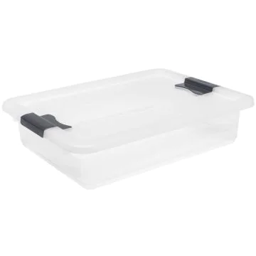 Photo Boite de rangement à couvercle - 7 litres - Transparent KEEEPER Cornelia