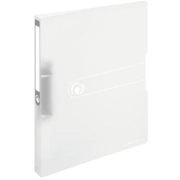 Photo Classeur à 2 anneaux - Dos de 27 mm - Blanc transparent : HERLITZ Easy orga to go 11205739