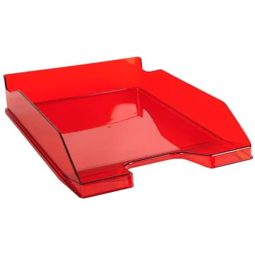 Photo Corbeille à courrier Combo - Rouge carmin glossy transparent EXACOMPTA Image