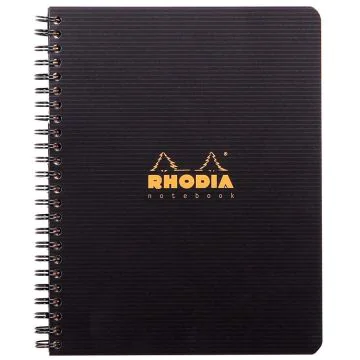 Photo Cahier à spirale - 160 pages lignées - 160 x 210 mm RHODIA Note Book