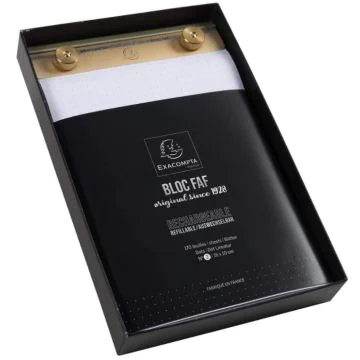 Photo Bloc-notes FAF n° 2 avec recharge - Feuilles avec points EXACOMPTA