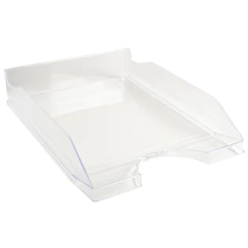 Photo Corbeille à courrier Ecotray - Cristal EXACOMPTA Office Image