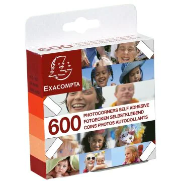 Photo Coins photo autocollants EXACOMPTA Image