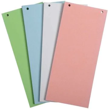 Intercalaires - 240 x 105 mm - Assortiment : EXACOMPTA Forever Lot de 100