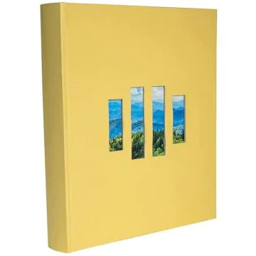 Photo Album photos livre - 290 x 320 mm - Jaune EXACOMPTA Milano