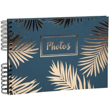 Photo Album photos à spirales - 320 x 220 mm - Bleu EXACOMPTA Palma Image