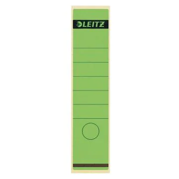 Photo Etiquettes Dos de classeur - 61 x 285 mm - Vert : LEITZ Lot de 100 - 1640-10-55