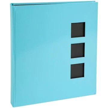 Photo Album photos livre - 290 x 320 mm - 300 photos - Bleu EXACOMPTA Aquarel