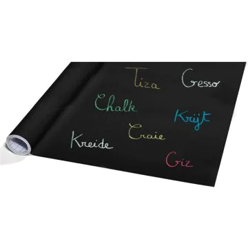 Photo Film adhésif tableau noir - 600 x 2000 mm JPC