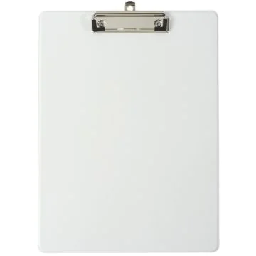 Photo Porte-bloc à pince avec pochette arrière - Format A4 - Blanc EXACOMPTA Image