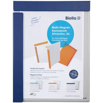 Photo Porte-bloc aimanté - Format A4 - Bleu EXACOMPTA Image