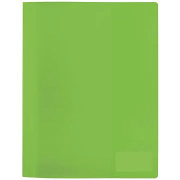 Photo Chemise à lamelles A4 en PP translucide - Vert Clair HERMA