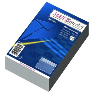 Photo Enveloppes autocollantes sans fenêtre - 114 x 162 mm - 70 g : MAIL MEDIA Lot de 100 (214390)