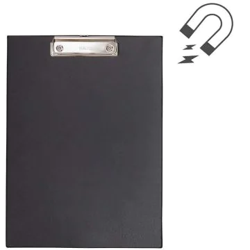 Photo Porte-bloc plastifié magnétique - 230 x 320 mm - Noir MAUL