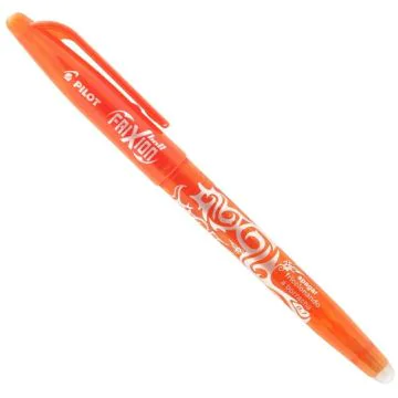 Photo Stylo roller à encre gel - Orange : PILOT Frixion Ball 