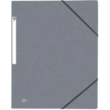 Photo Chemise à élastiques A4 - Gris OXFORD Top File+