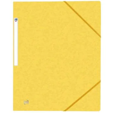 Photo Chemise à élastiques A4 - Jaune OXFORD Top File+