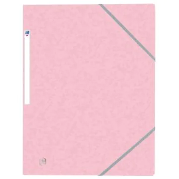 Photo Chemise à élastiques A4 - Rose Pastel OXFORD Top File+