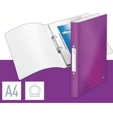 Photo Classeur souple à 2 anneaux - Dos de 32 mm - Violet LEITZ WOW